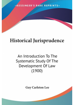 Historical Jurisprudence