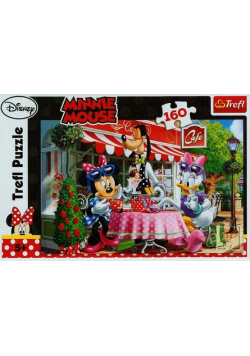 Puzzle 160 Minnie Mouse W kawiarni