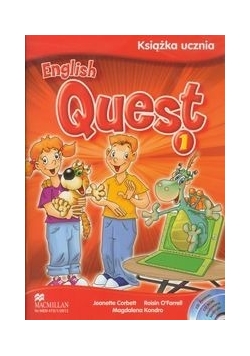 English Quest 1 Książka ucznia + 2CD, Nowa