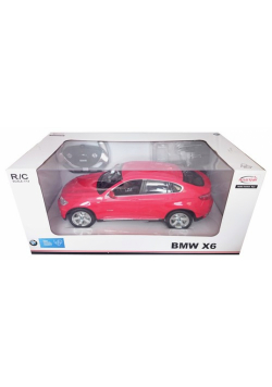 BMW X6  zdalnie sterowane 1:14 czerwone