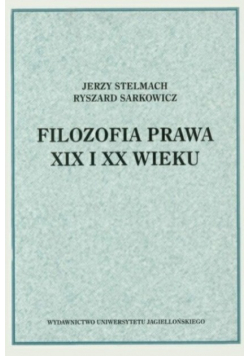 Filozofia prawa XIX i XX wieku