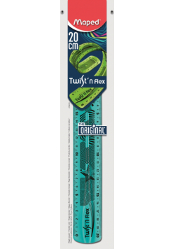 Linijka twist'n flex niełamliwa 20 cm torebka