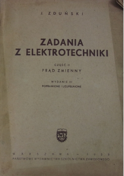 Zadania z elektrotechniki