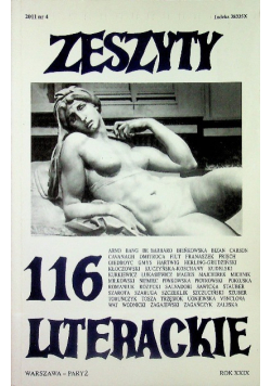 Zeszyty literackie 116 Nr 4 / 11