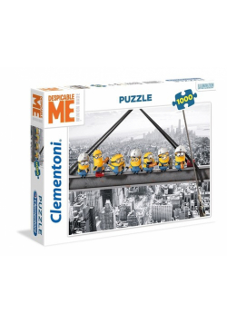 Puzzle High Quality Collection Minionki Atop a skyscraper 1000