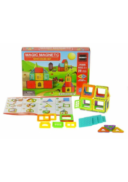 Klocki magnetyczne 28el