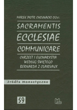 Sacramentis ecclesiae communicare