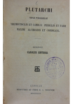 Plutarchi, 1846r.