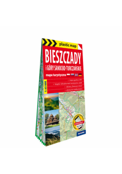 Bieszczady i Góry Sanocko-Turczańskie mapa turystyczna 1:65 000