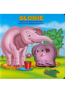 Słonie ZOO pełne hałasów