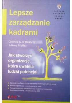 Lepsze zarządzanie kadrami