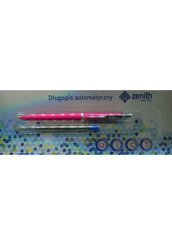 Długopis automatyczny Zenith 5 + wkład oprawa różowa