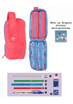 Multipiórnik MILAN owalny BLOSSOM RÓŻ