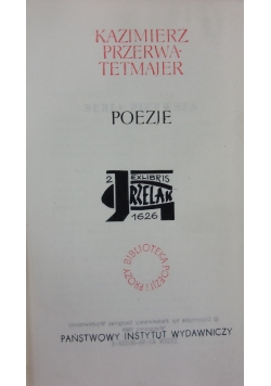 Poezje