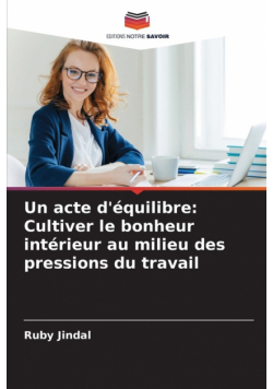 Un acte d'équilibre