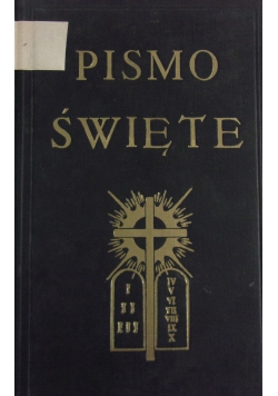Pismo Święte, Stary Testament, Tom III, 1927r.
