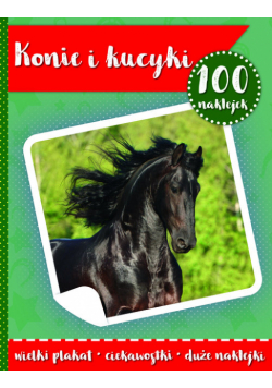 100 naklejek II konie i kucyki
