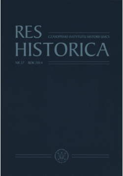 Res Historica 37/2014