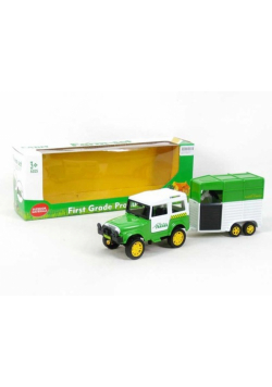 Auto z przyczepką 32cm Farm-set