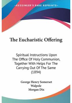 The Eucharistic Offering