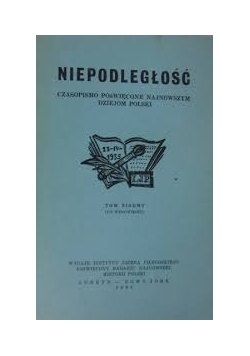 Niepodległość, tom XIX