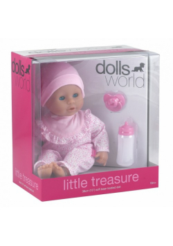 Lalka bobas 38 cm Little Treasure