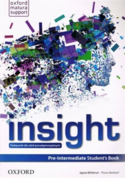 Insight Pre-Intermediate Students Book