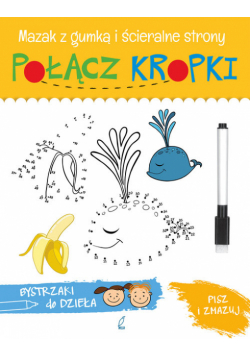 Połącz kropki Książka z mazakiem
