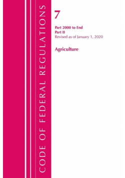 Code of Federal Regulations, Title 10 Energy 1-50, Revised as of January 1, 2020