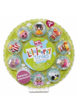 Lalaloopsy Tinies Zestaw 10 figurek zielony