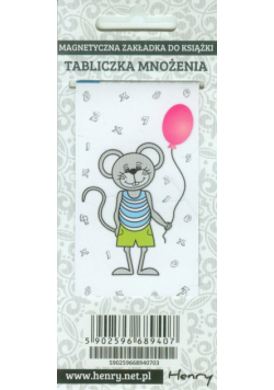 Zakładka magnetyczna Tabliczka mnożenia 03