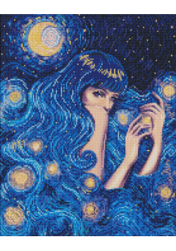 Diamentowa mozaika - Piękno gwiazdy 40x50cm