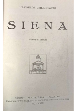Siena 1923 r.
