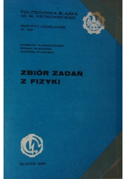 Zbiór zadań z fizyki