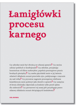 Łamigłówki procesu karnego