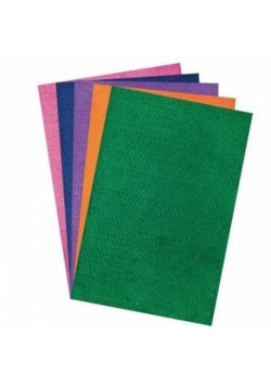 Filc poliestrowy A4 mix 5szt