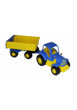 Siłacz traktor z przyczepą Nr1