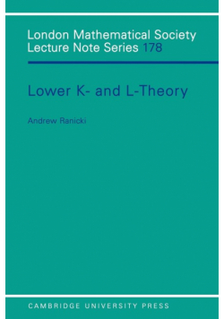 Lower K-& L-Theory