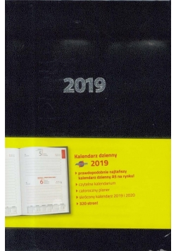 Kalendarz 2019 KK-A5DE Dzienny Ekonomiczny MIX