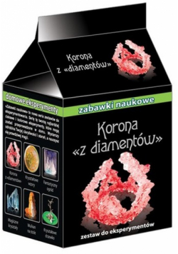 Hodowla kryształów korona z diamentów