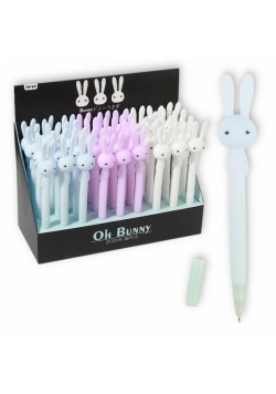 Długopis Bunny niebieski (36szt)
