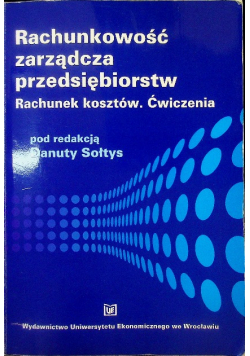 Rachunkowość zarządcza przedsiębiorstw