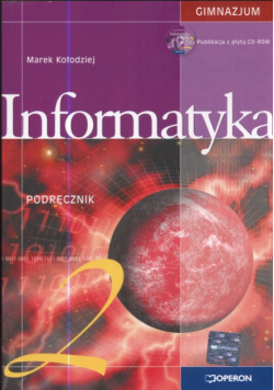 Informatyka 2 Podręcznik z płytą CD
