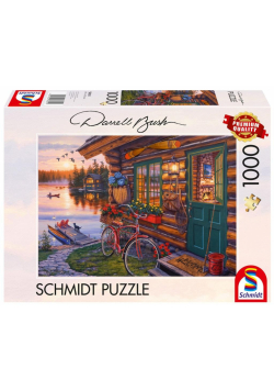 Puzzle PQ 1000 DARREL BUSH Domek nad jeziorem G3
