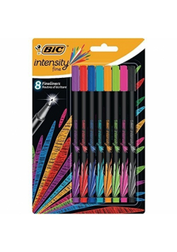 Cienkopisy BIC Intensity Fine 8 kolorów