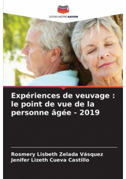 Expériences de veuvage