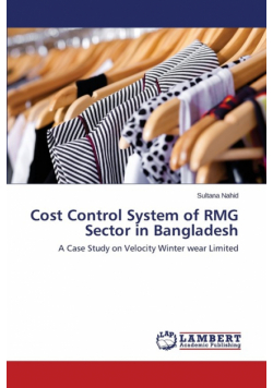 Cost Control System of Rmg Sector in Bangladesh