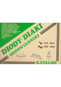 Diody diaki odpowiedniki Katalog