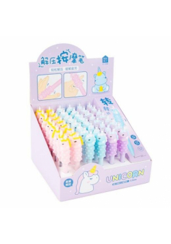 Długopis żelowy Massage Unicorn (48szt)