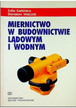 Miernictwo w budownictwie lądowym i wodnym